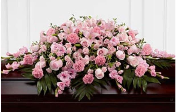 Casket Spray - Beautiful Memories