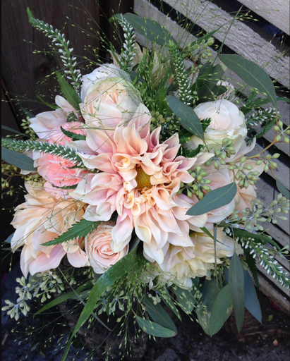 [Bridal Bouquet - Dahlia] Bridal Bouquet - Fall Season