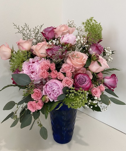 [Vase Tall - Pink Purple] Vase Tall - Pink Purple