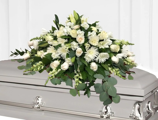Casket Spray - Pure Elegance