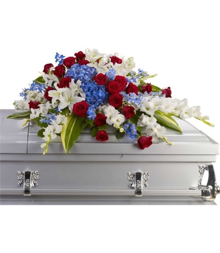 Casket Spray - Distinguished Service