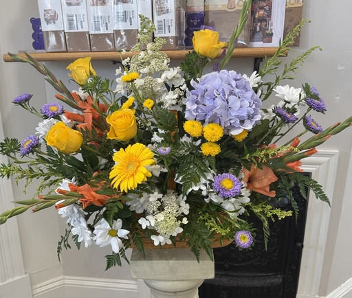 Basket Arrangement - Garden of Sweet