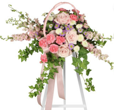 Standing Spray - Delicate Pink
